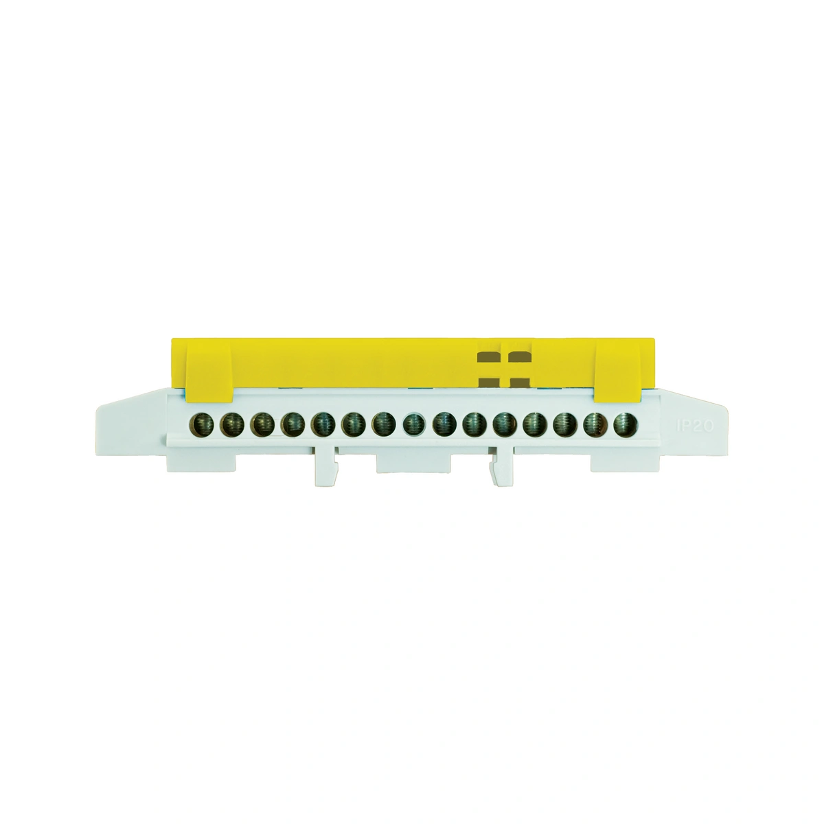 Listwa zaciskowa ochronna LZ 15/Ż, 15x16mm2, 32A, 400V, żółta, IP20