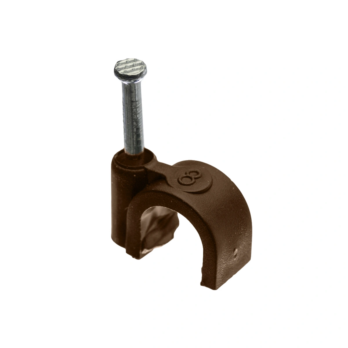 Uchwyt kablowy D(UK) fi 8 brąz