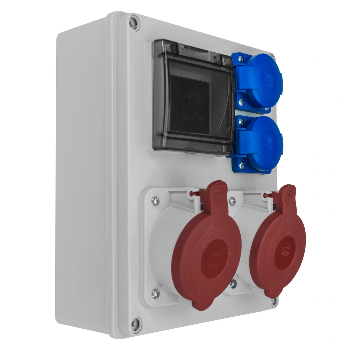 Rozdzielnica R-BOX 240 4S: 2x32A/5P, 2x250V, 400V, IP44