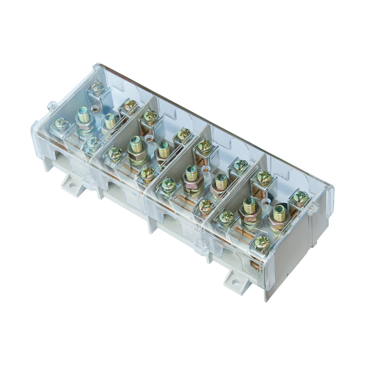 Listwa zaciskowa LG z osłoną, 4x35-95mm2, 232A, 630V, przeźroczysta