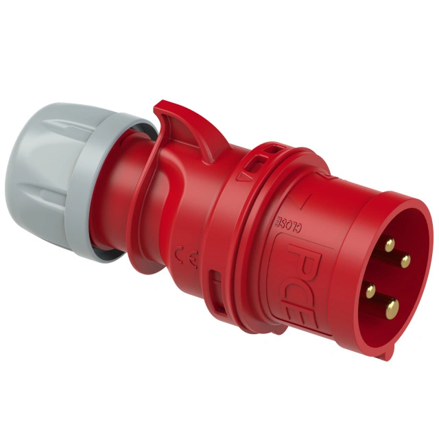 wtyczka 16A 3P+Z 400V przenośna IP44 izol. PCE