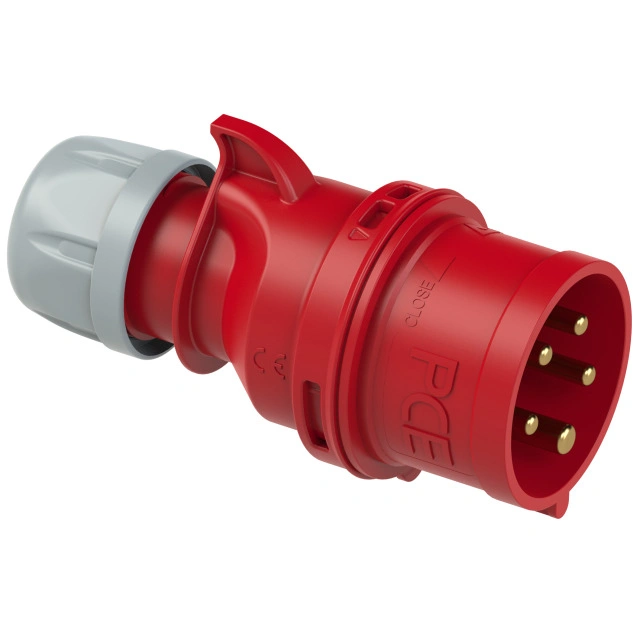 wtyczka 16A 3P+Z+N 400V przenośna IP44 izol. PCE