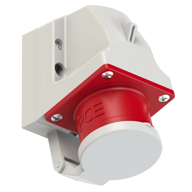 wtyczka 16A 3P+Z+N IP44 odbiornikowa z zatyczką