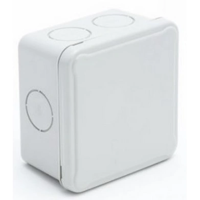 puszka instalacyjna LIGHT pokrywa pełna, osłabieniami 108x108x64 (7xM25) IP66/67 EX-111
