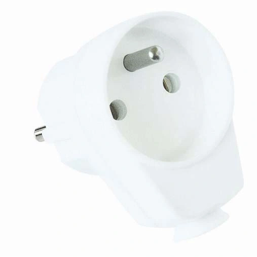 wtyczka jednofazowa kątowa z tworzywa 2P+Z 10/16A wtyczka-gniazdo 2P+Z 10/16A 250V