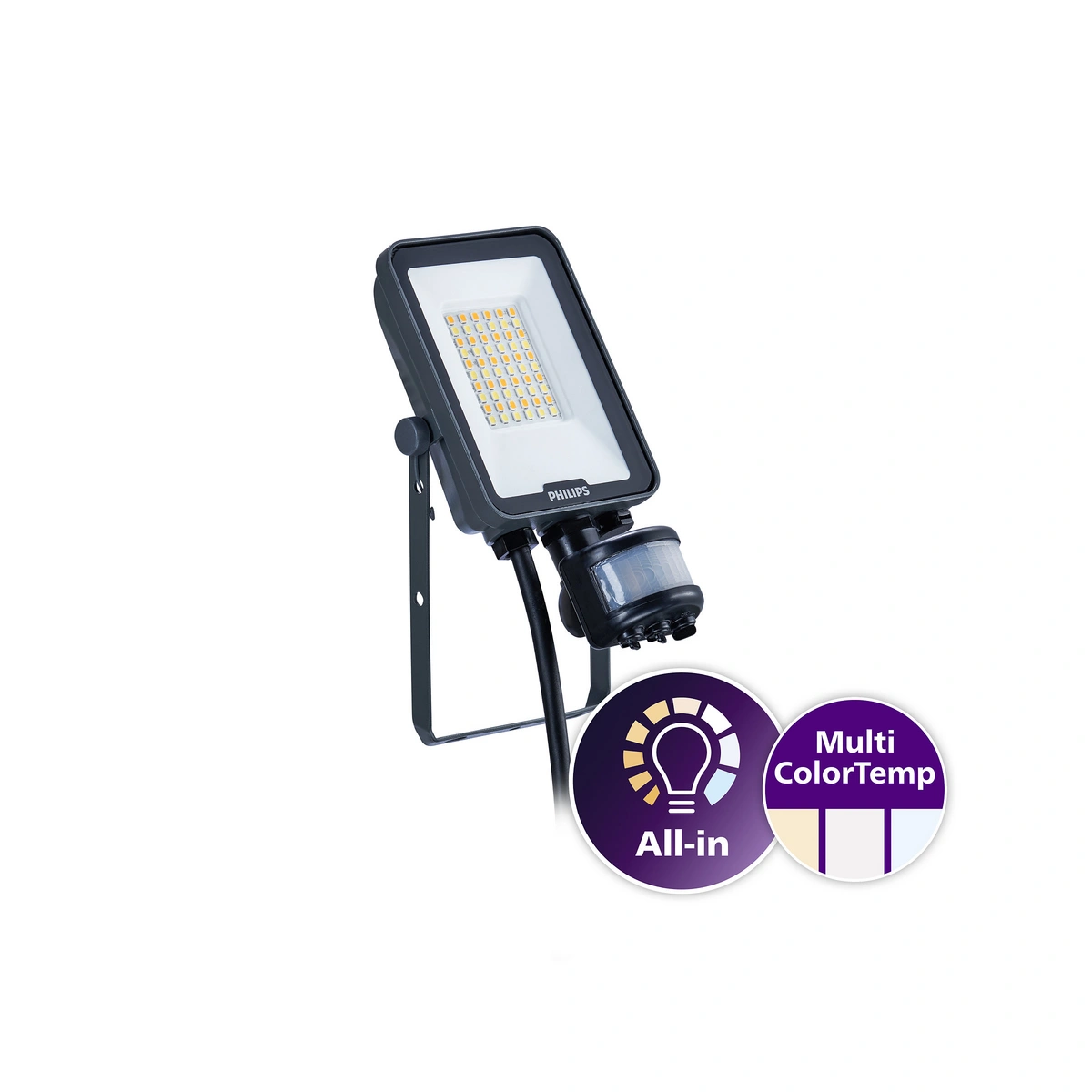 Naświetlacz Philips Ledinaire BVP167 20W 2200; 2400lm all-in 3000; 4000; 6500K LED24/830_40_65DOB 20W SWB MDU 5 lat gwar