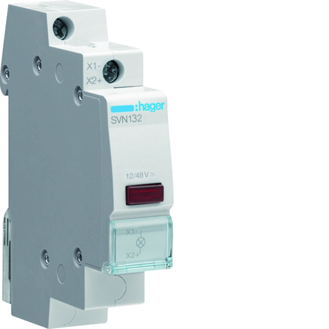 Lampka sygnalizacyjna LED czerwona 12-48VAC/DC [12]