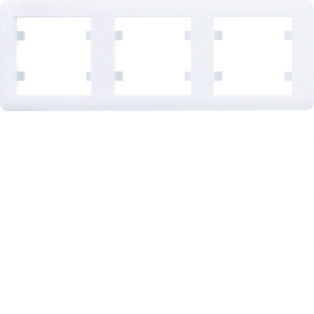 lumina soul ramka 3-krotna pozioma, biały [20]