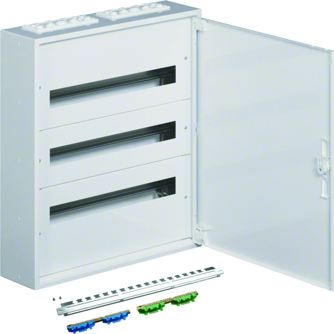 fw2 Rozdzielnica natynkowa z zaciskami PE/N 3R/72M (3x24) I kl. IP30 [1]