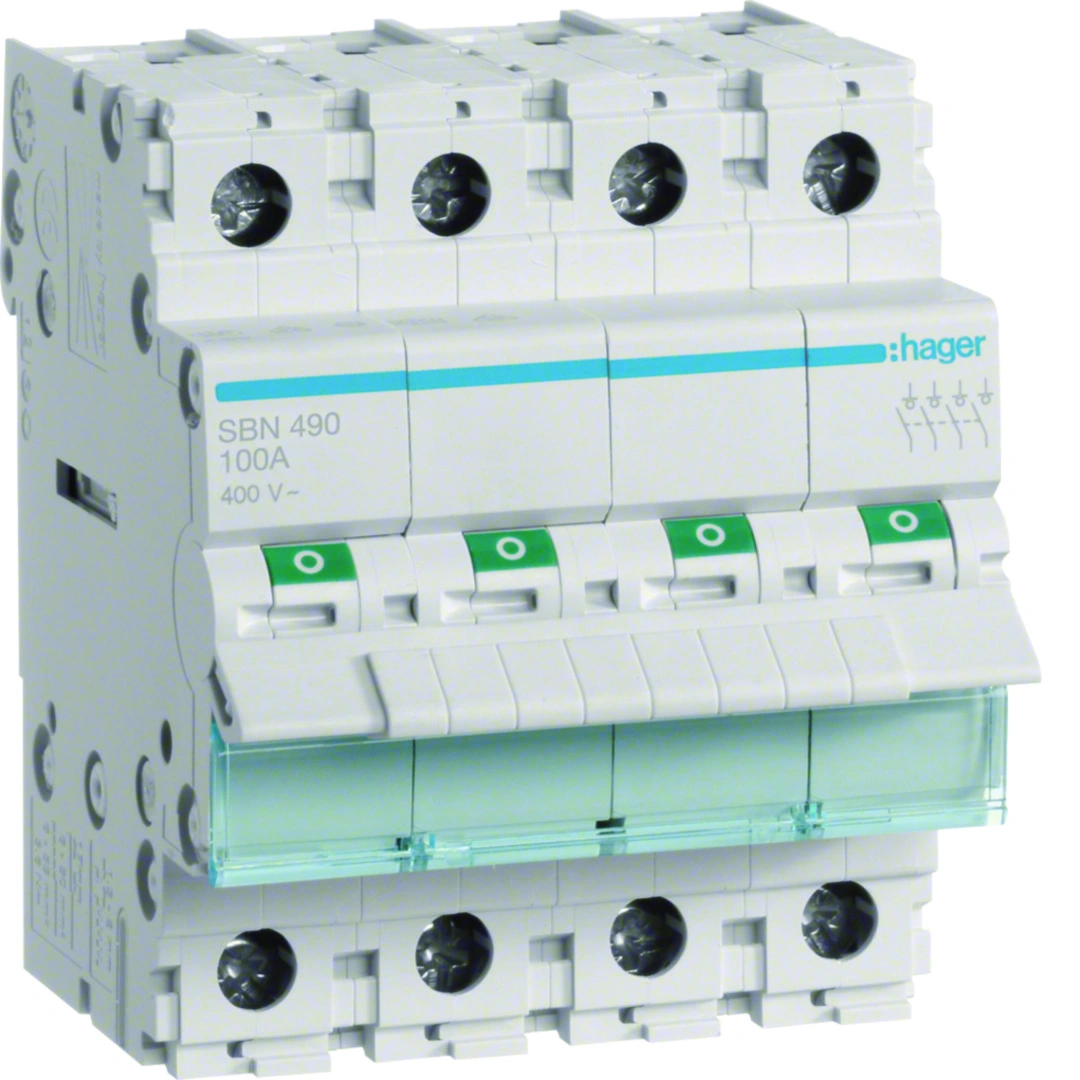 Modułowy rozłącznik izolacyjny 4P 100A 400VAC [1] [APA]
