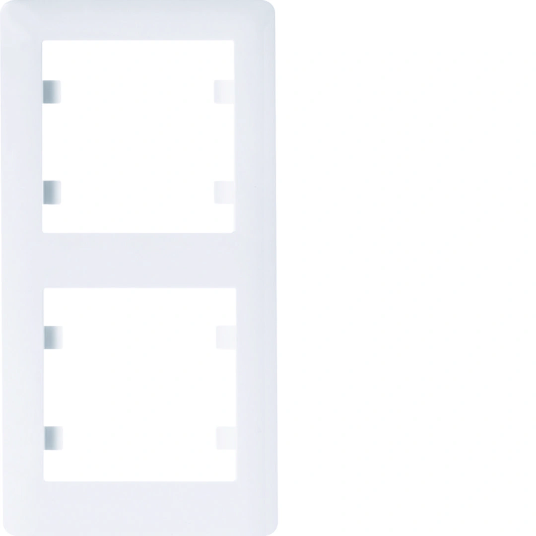 lumina soul ramka 2-krotna pionowa, biały [25]