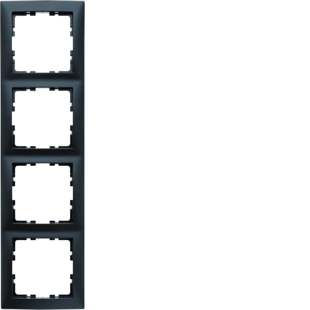 B.Kwadrat ramka 4-krotna, antracyt mat [2]