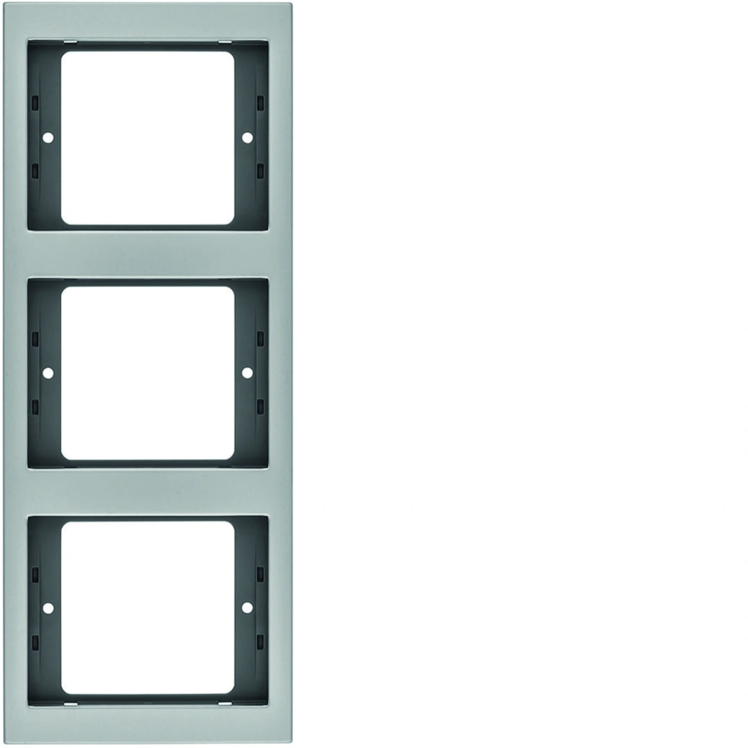 K.5 ramka 3-krotna pionowa, aluminium mat [2]
