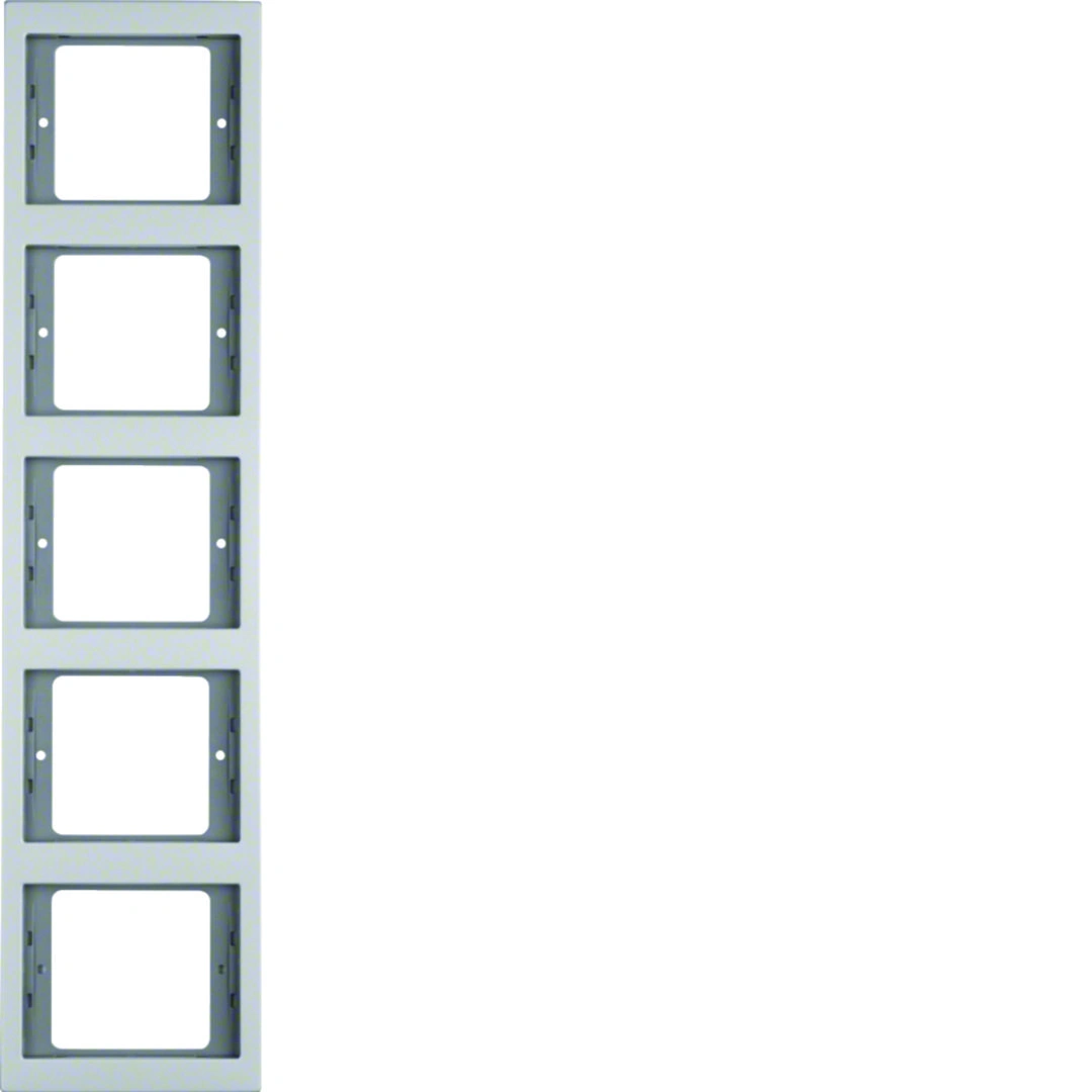 K.5 ramka 5-krotna pionowa, aluminium mat [2]