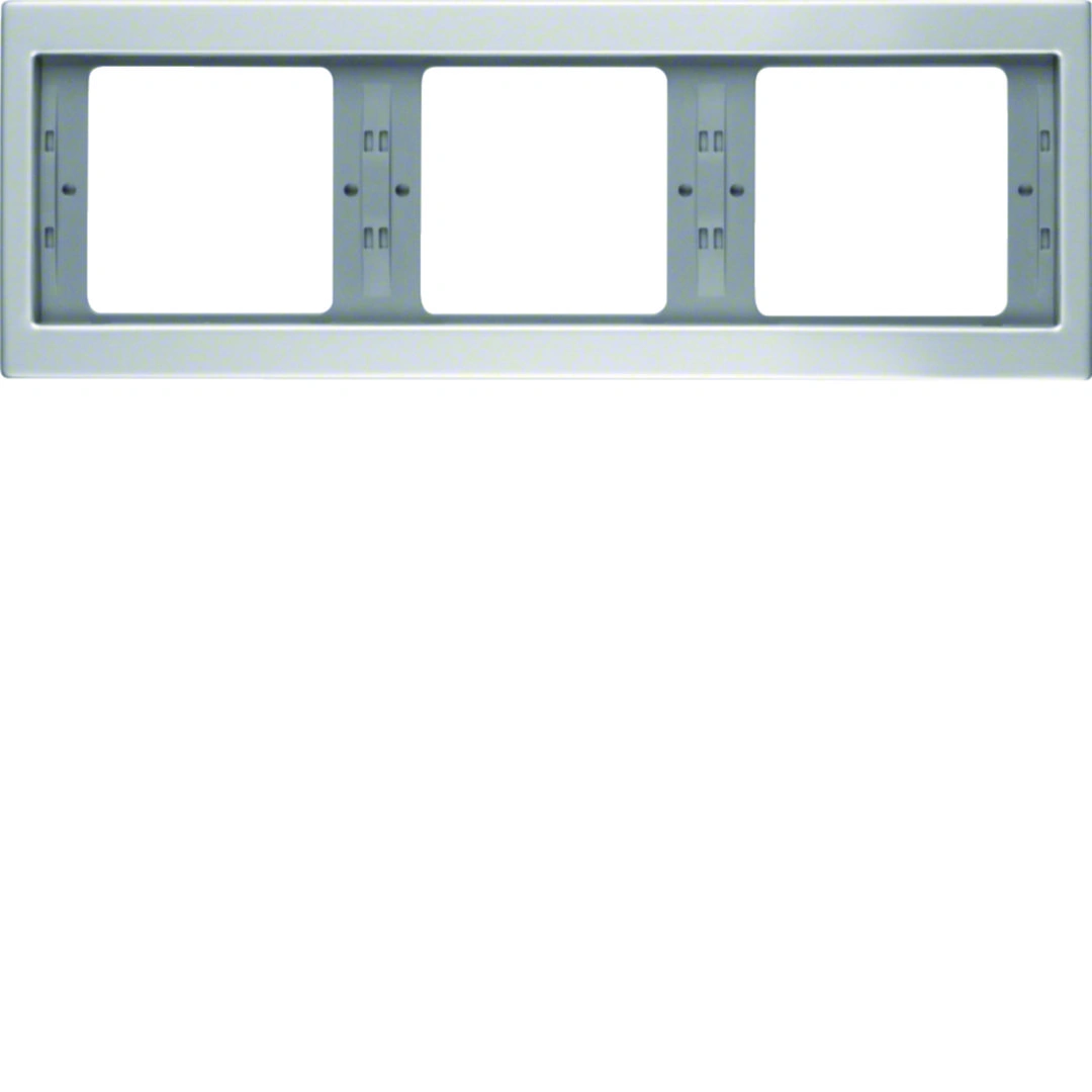 K.5 ramka 3-krotna pozioma, aluminium mat [2]