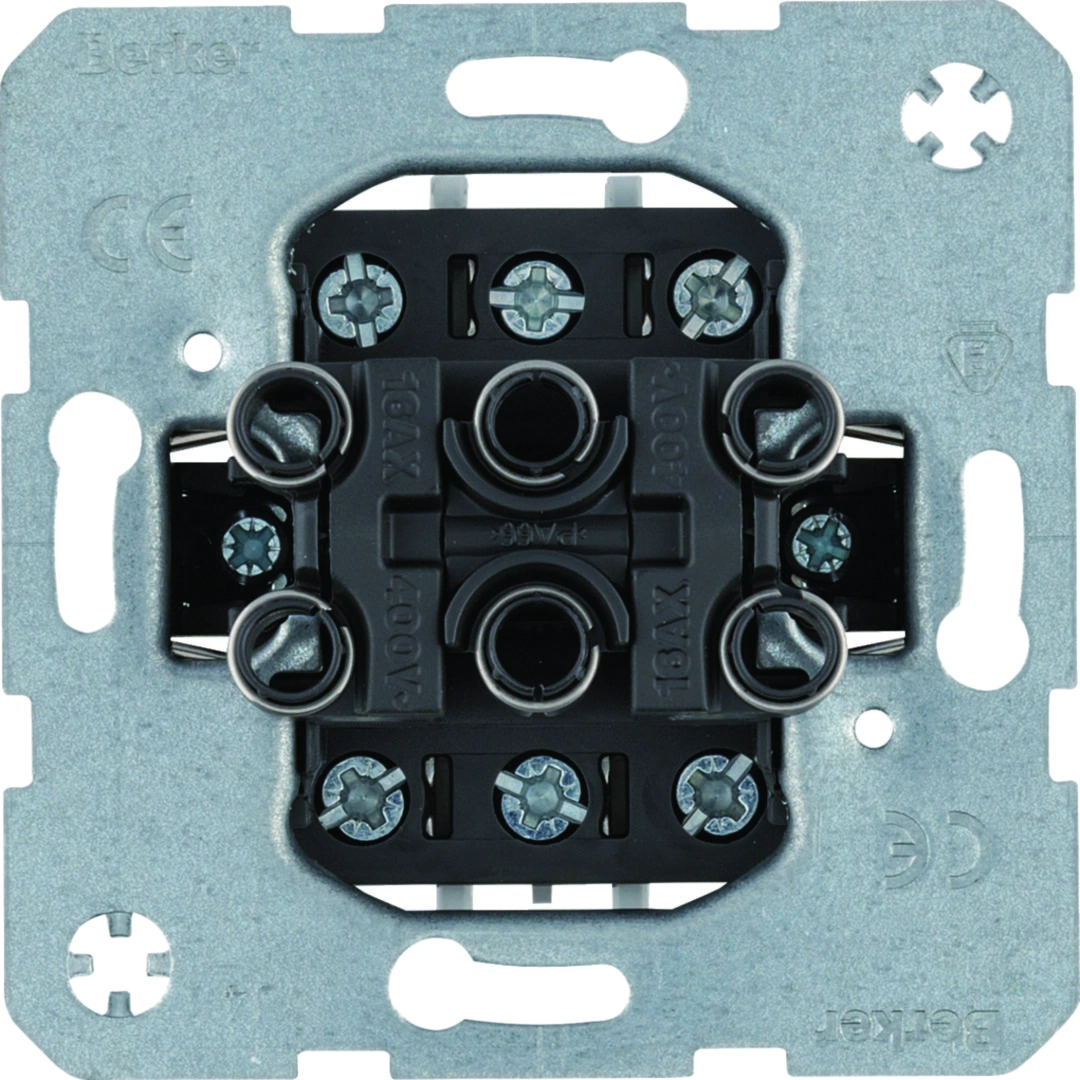 one.platform łącznik 3-klawiszowy, 3-krotny, mechanizm, zaciski śrubowe [10]
