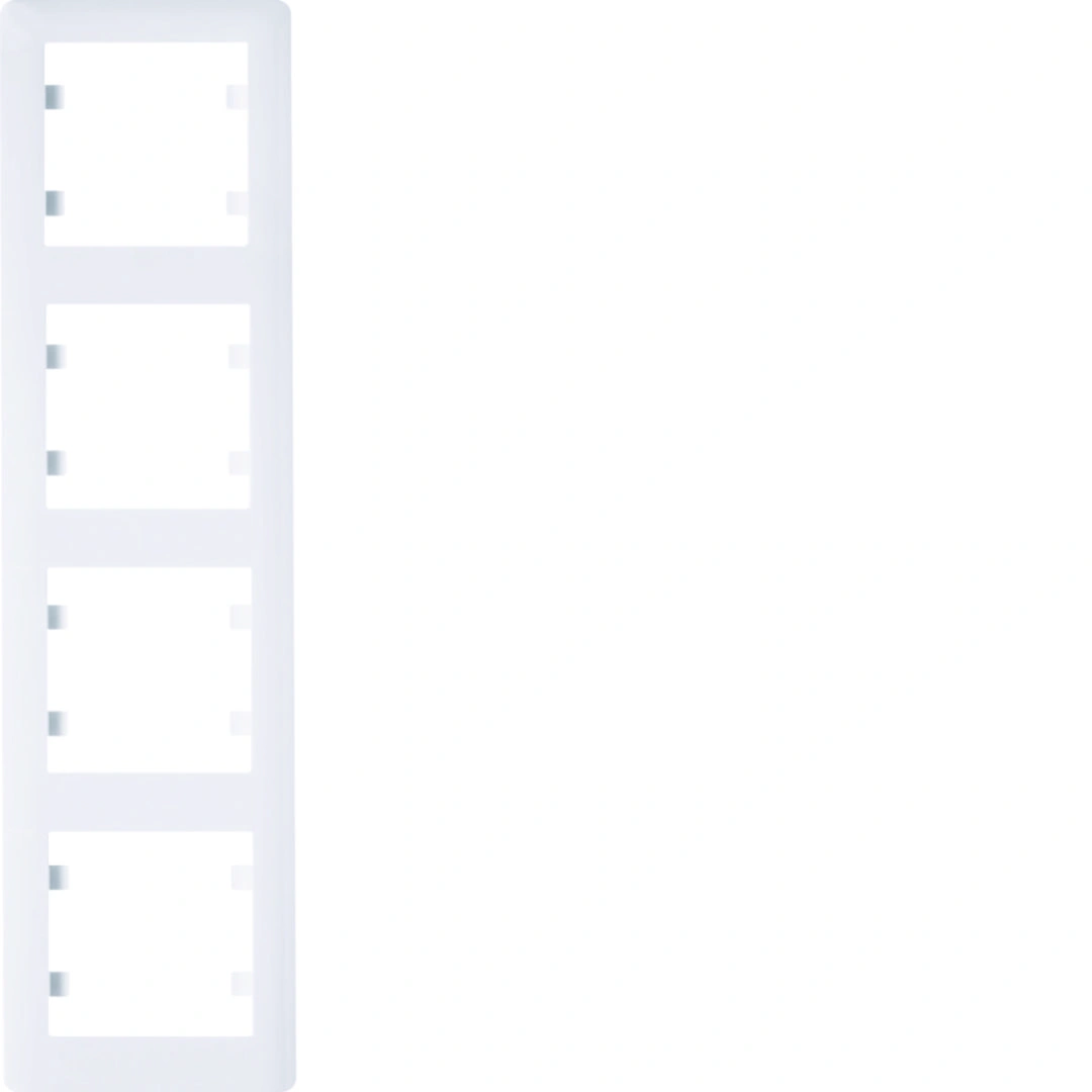 lumina soul Ramka 4-krotna pionowa, biały [25]