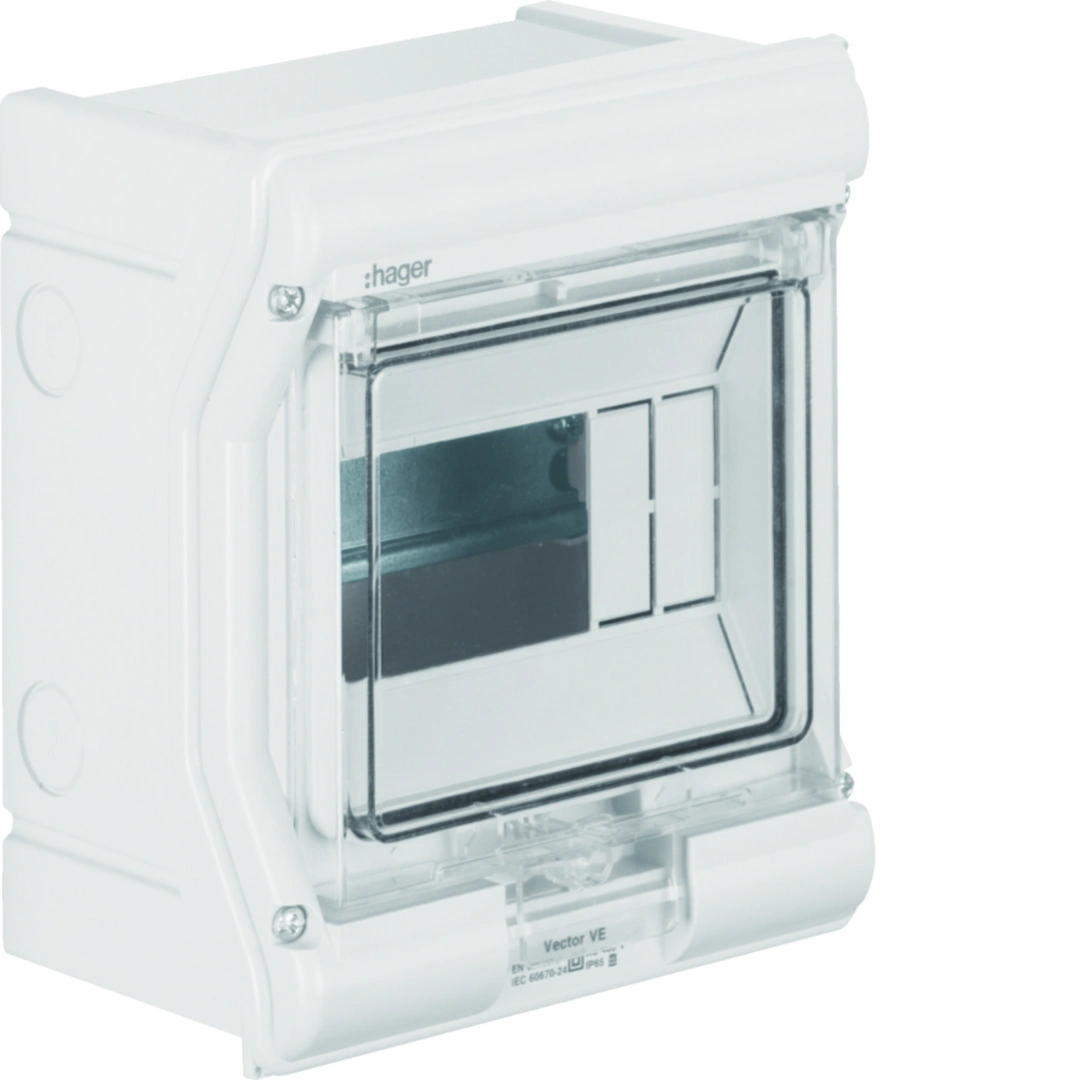vector outdoor Rozdzielnica natynkowa IP65 odporna na UV bez przetłoczeń 1R/6M (1x6) [1]