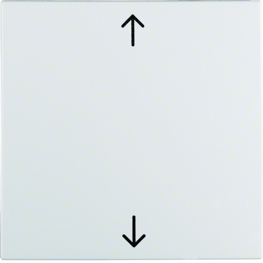 S.1/B.3/B.7 Klawisz z nadrukiem symbolu "strzałka", biały [10]