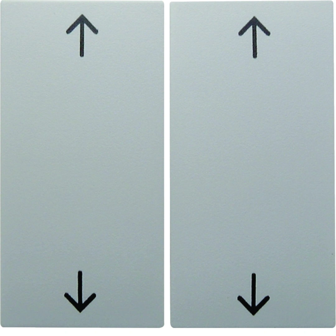 S.1/B.3/B.7 Klawisze z symbolem "strzałki" do łącznika 2-klawiszowego, biały [10]