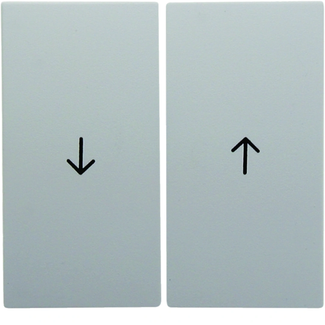 S.1/B.3/B.7 Klawisze z symbolem "strzałka" do łącznika 2-klawiszowego, biały [10]