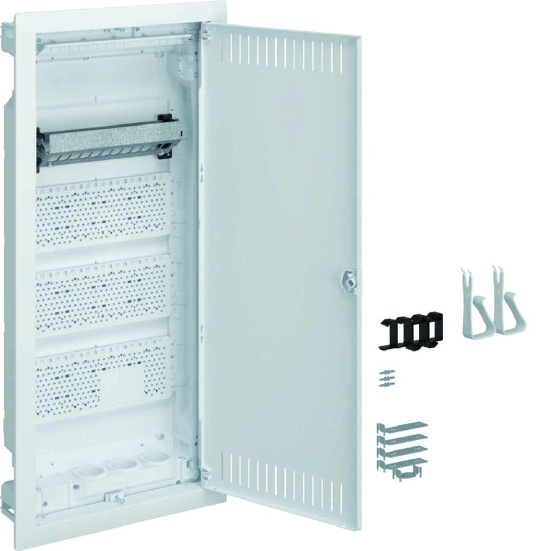 volta Rozdzielnica VDI podtynkowa 4R/48M (4x12) płyta montażowa 3xGNIAZDO 230V [1]