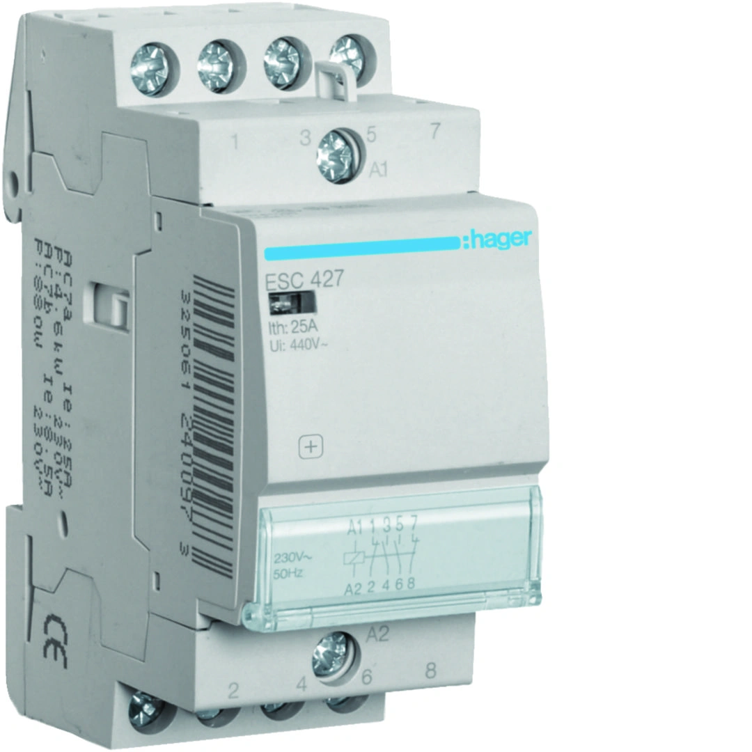 Stycznik 230VAC 2NO+2NC 25A AC-7a/b [1]