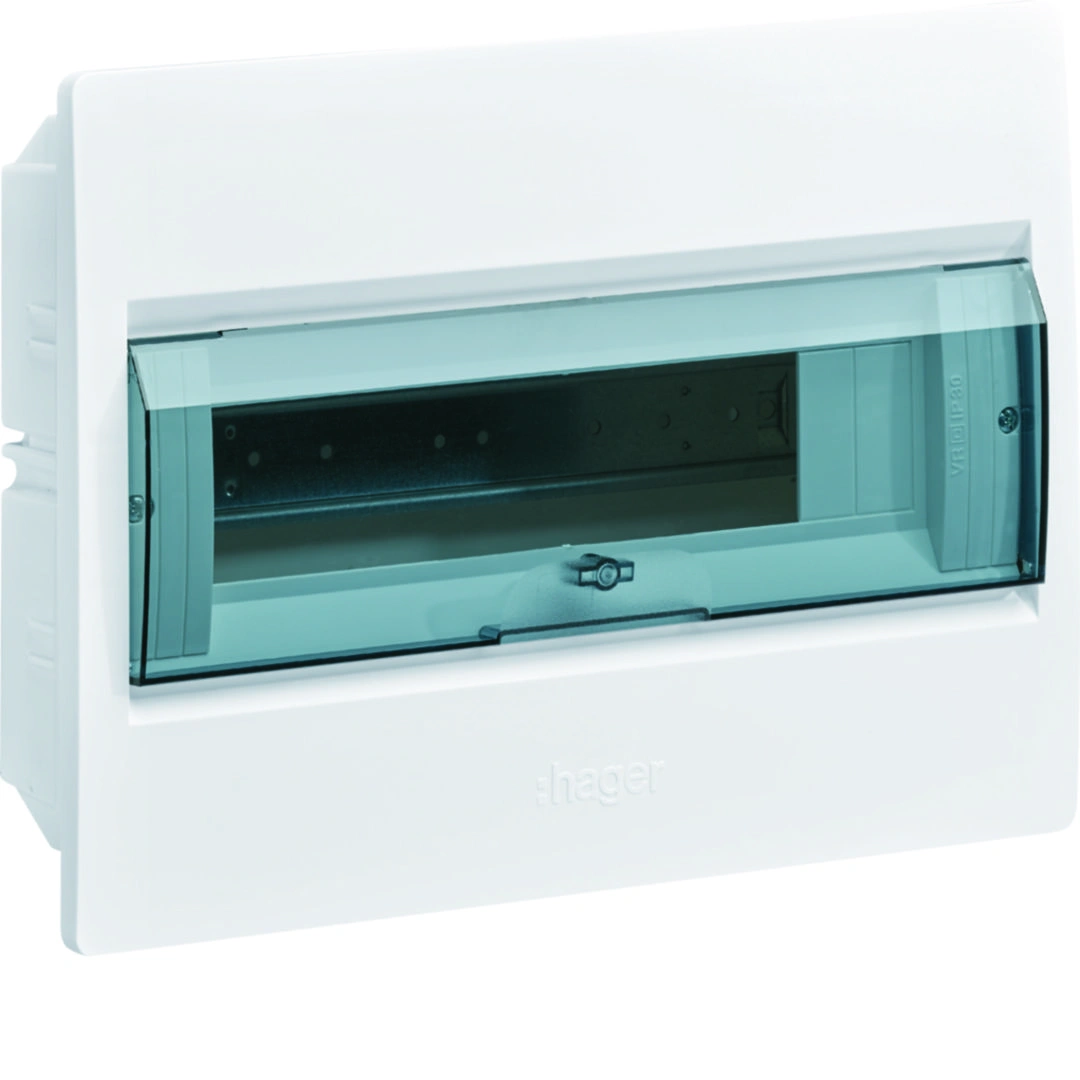 cosmos Rozdzielnica podtynkowa 1R/12M (1x12) IP40, drzwi transparentne [1]
