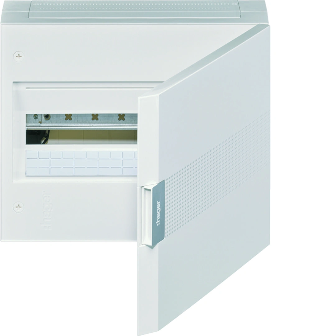 vega Rozdzielnica natynkowa 1R/18M (1x18) IP40, drzwi białe [1]