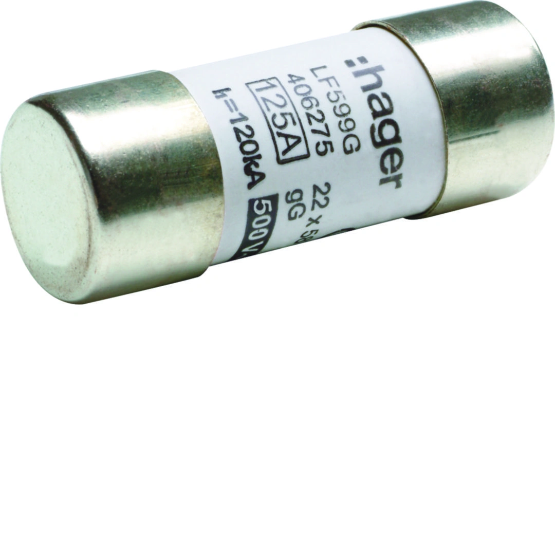 Wkładka bezpiecznikowa cylindryczna CH-22 22x58mm gG 125A 400VAC [10]