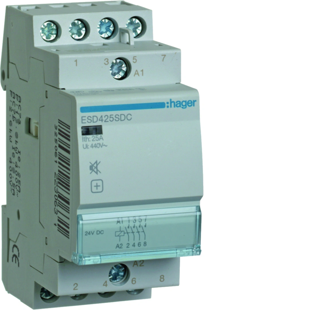 Stycznik cichy 24VDC 4NO 25A AC-7a/b [1]