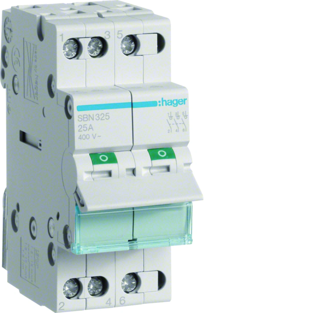 Modułowy rozłącznik izolacyjny 3P 25A 400VAC [1]