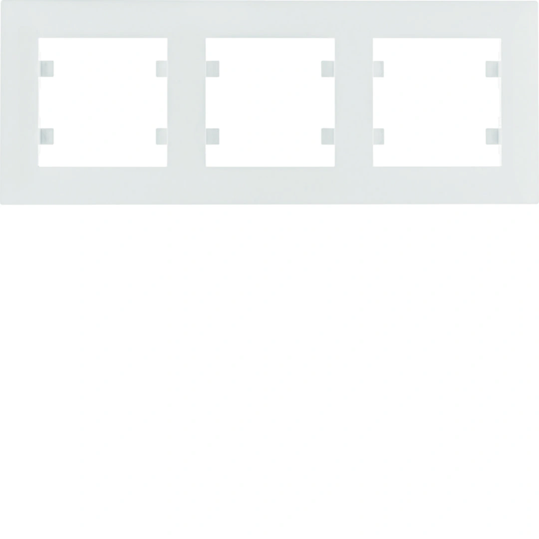 lumina intense ramka 3-krotna pozioma, biały [20]