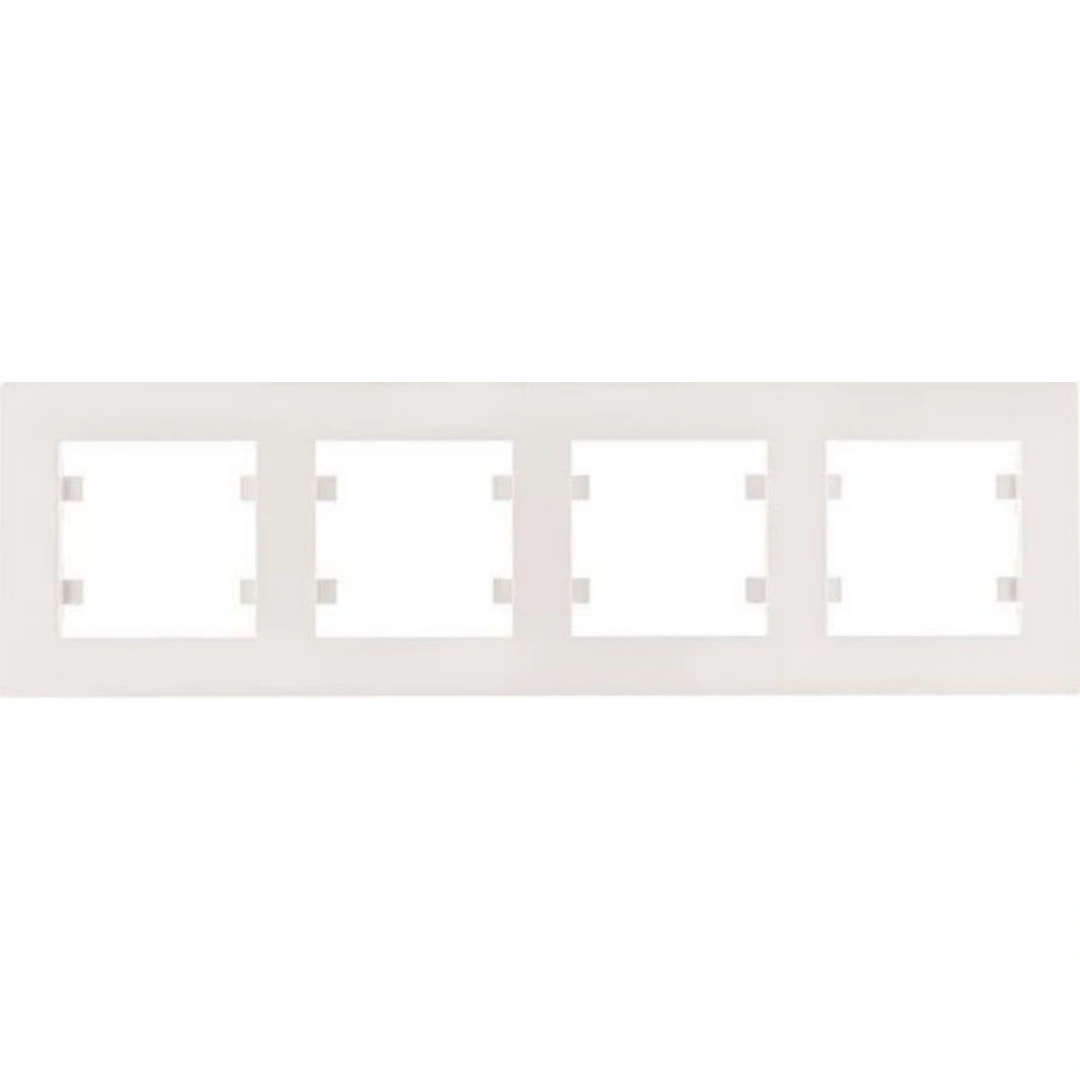 lumina intense ramka 4-krotna pozioma, biały [25]