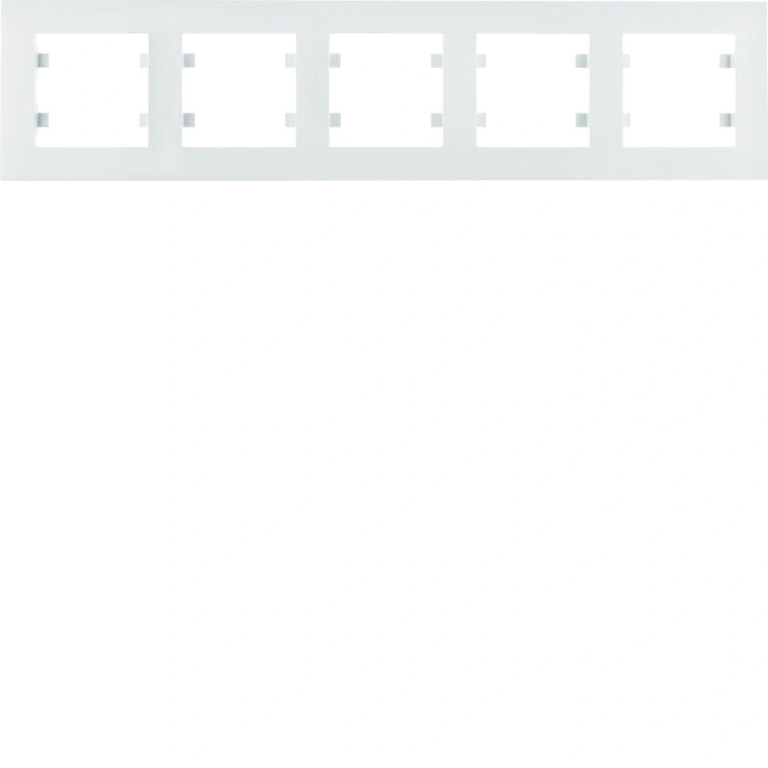 lumina intense ramka 5-krotna pozioma, biały [6]