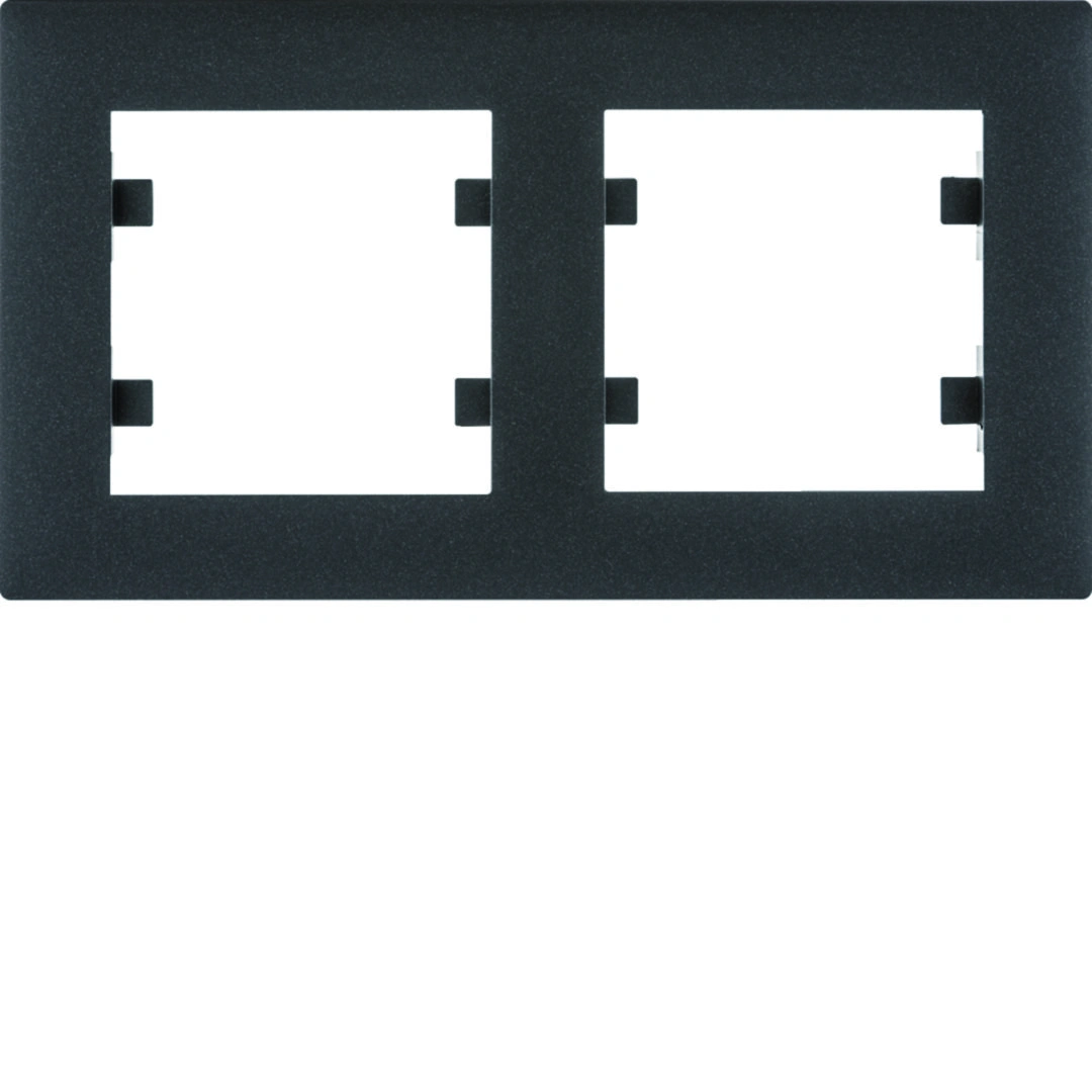 lumina intense ramka 2-krotna pozioma, czarny [25]