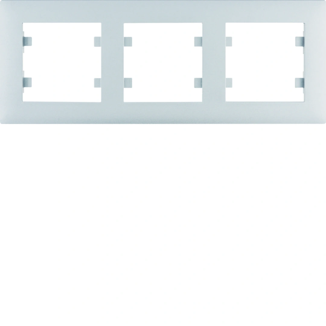 lumina intense ramka 3-krotna pozioma, srebrny [20]