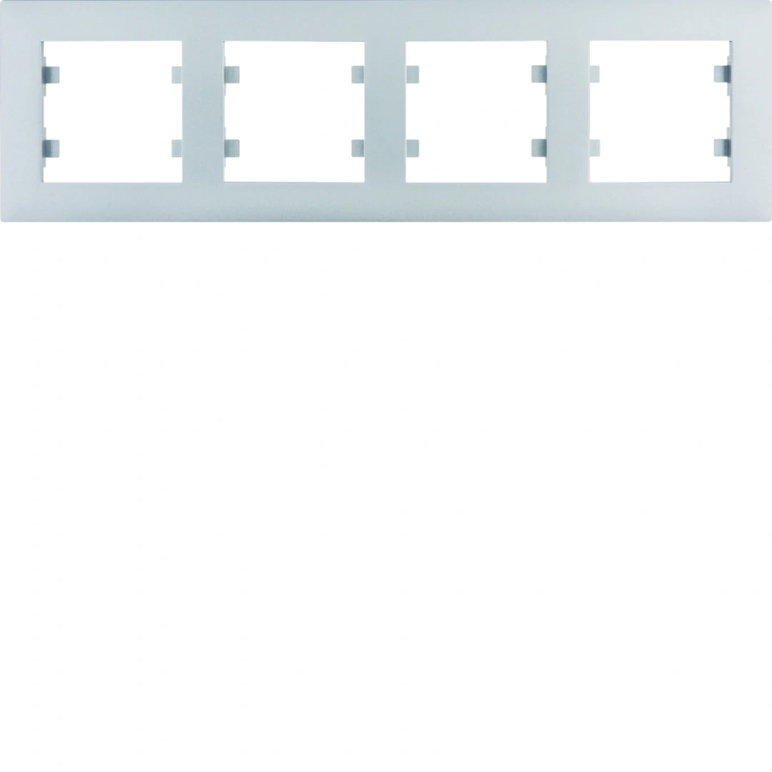 lumina intense ramka 4-krotna pozioma, srebrny [25]