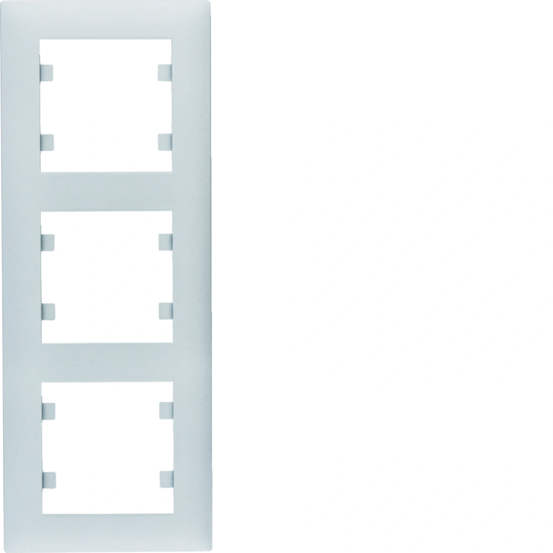 lumina intense ramka 3-krotna pionowa, srebrny [20]