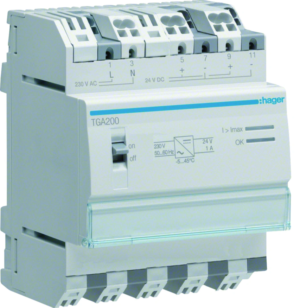 KNX e/s zasilacz 24V DC, 1A, DMS 4M [1]