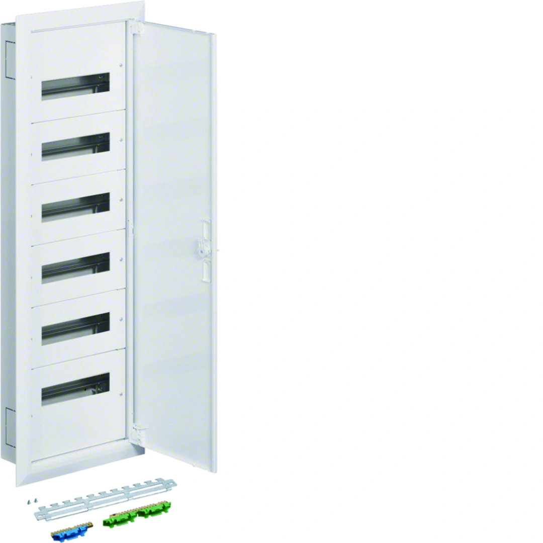 fw2 Rozdzielnica podtynkowa z zaciskami PE/N 6R/72M (6x12) I kl. IP30 [1]