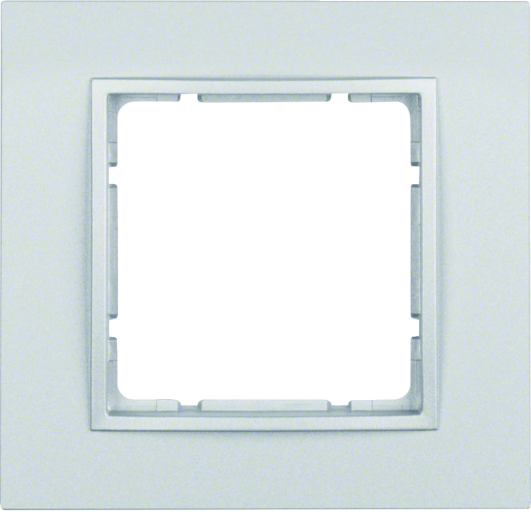 B.7 ramka 1-krotna, aluminium mat [10]