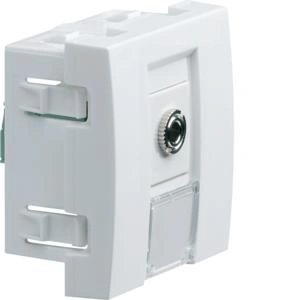 systo gniazdo audio jack 3,5mm 2M, biały [1] [dostępny do wyczerpania zapasów]