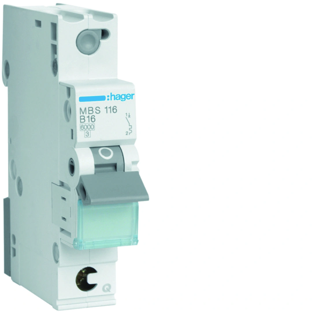 MCB wyłącznik nadprądowy 6kA 1P B 16A [12] QuickConnect