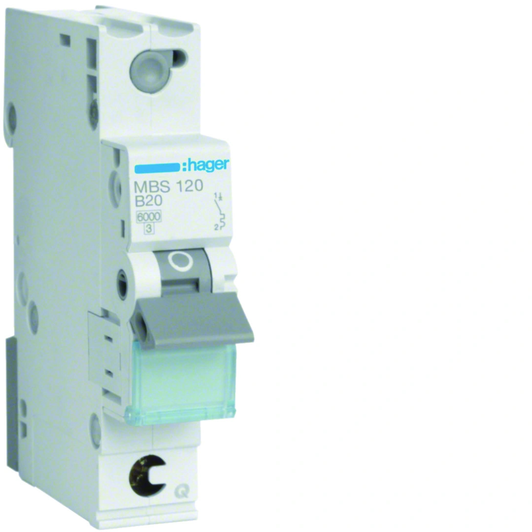 MCB wyłącznik nadprądowy 6kA 1P B 20A [12] QuickConnect