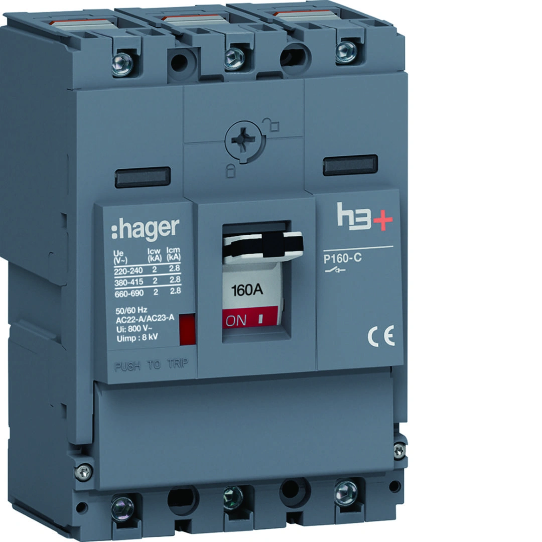 MCCB rozłącznik mocy h3+ P160 3P 160A [1]