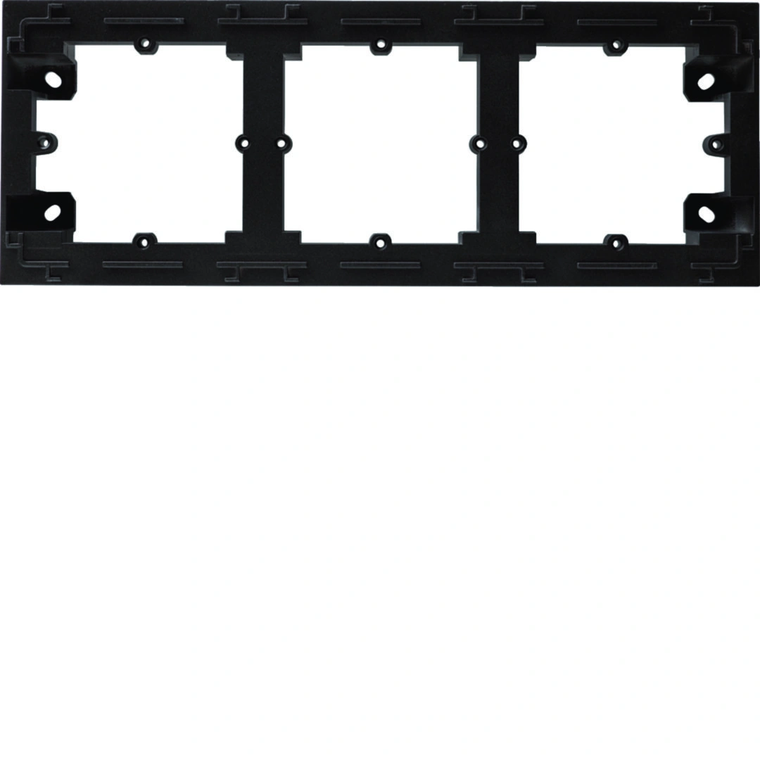 lumina intense Adapter natynkowy 3-krotny, czarny [5]