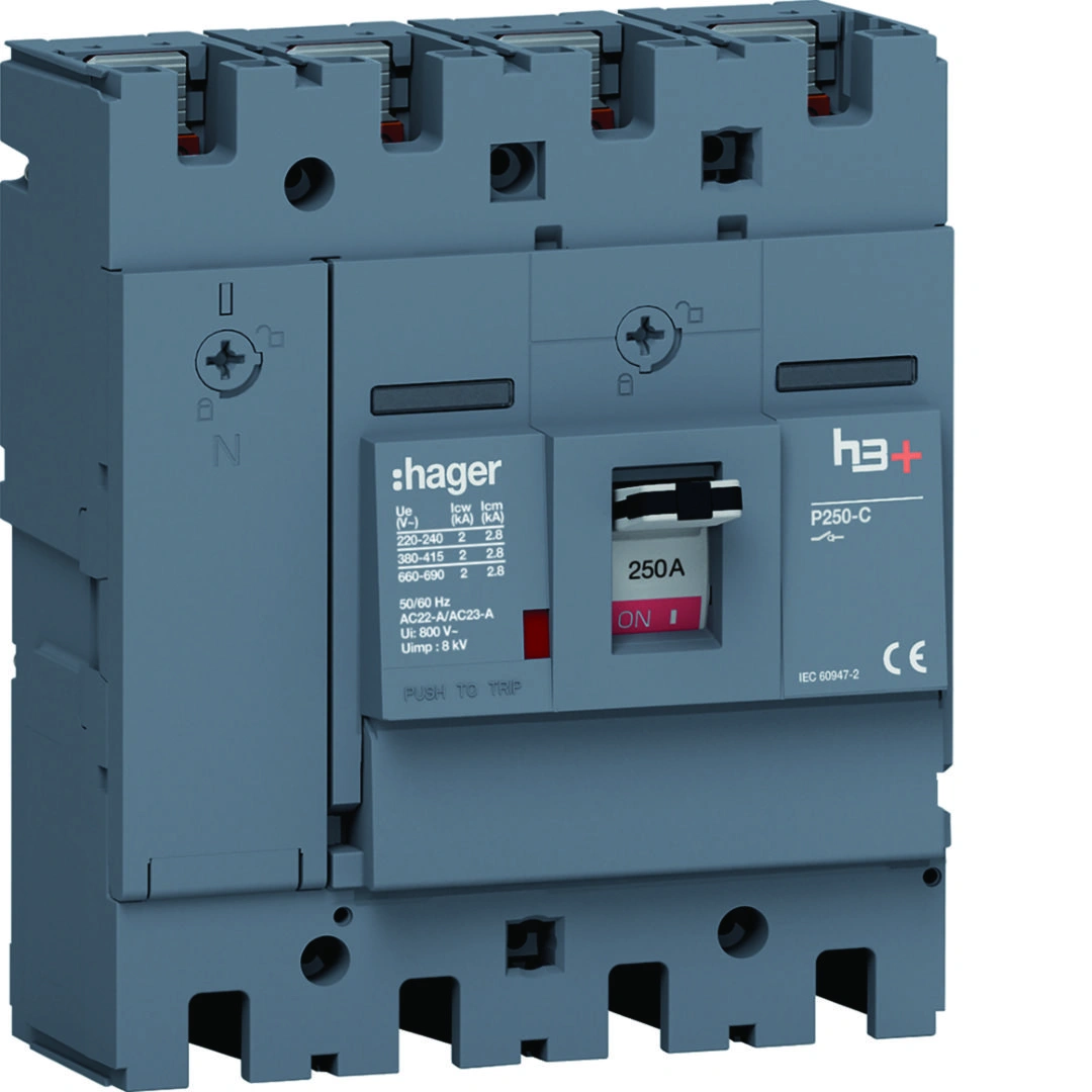 MCCB rozłącznik mocy h3+ P250 4P 250A [1]