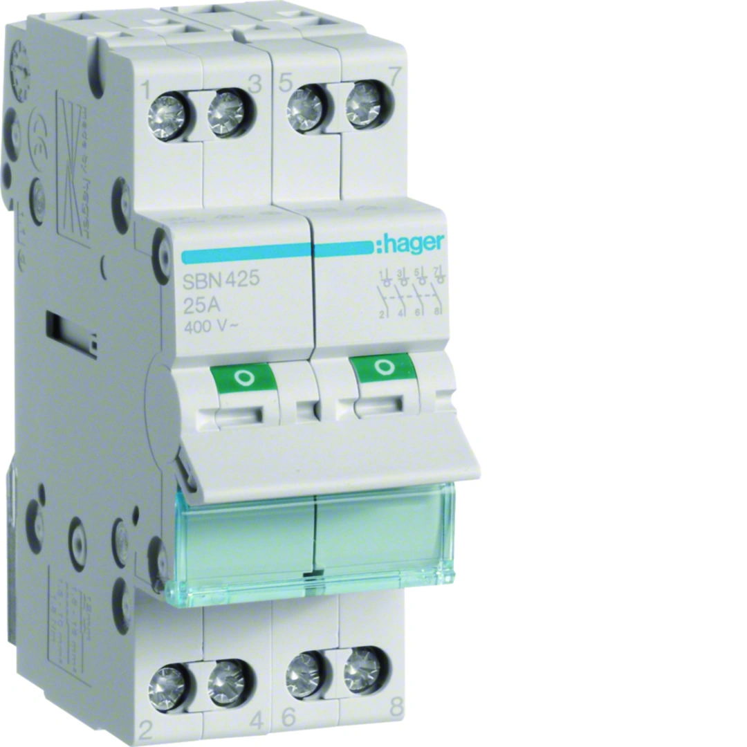 Modułowy rozłącznik izolacyjny 4P 25A 400VAC [1]