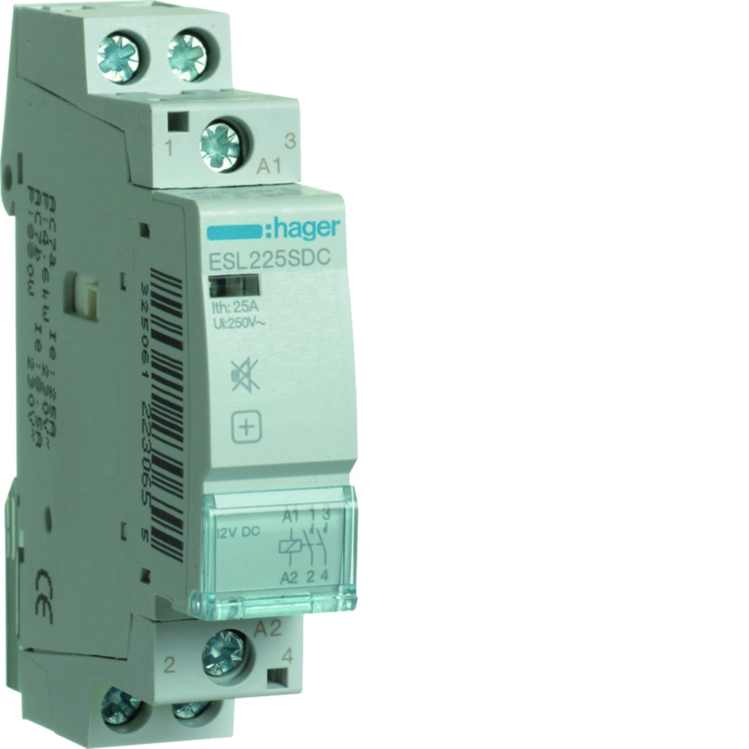 Stycznik cichy 12VDC 2NO 25A AC-7a/b [1]